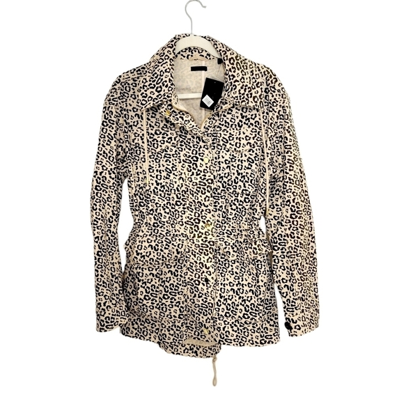 NWT ATM Lunar Combo Leopard Print Field Jacket - Picture 3 of 8